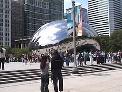 Millennium Park's Cloud Gate (the bean), Chicago, Illinois (5-31-26)