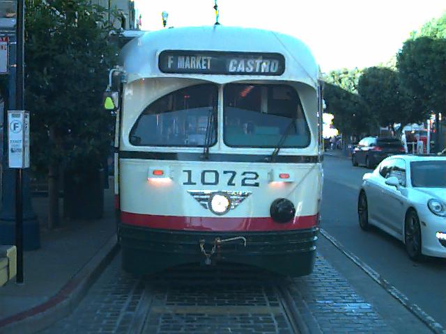 F street streetcar, beach street