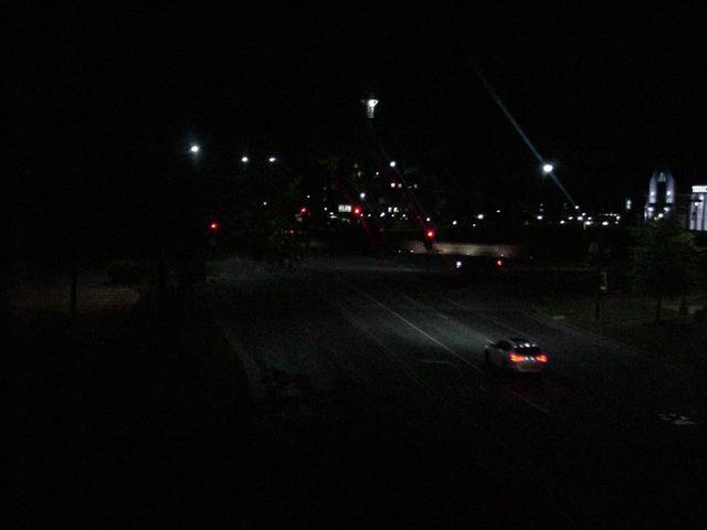 Taken from the pedestrian footbridge at Southern Illinois University Carbondale, overlooking US-51 (4-24-26)