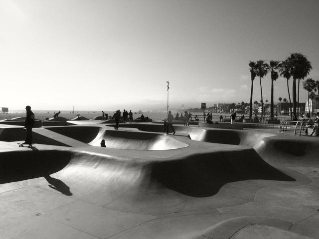 venice beach skatepark, ricoh grdii