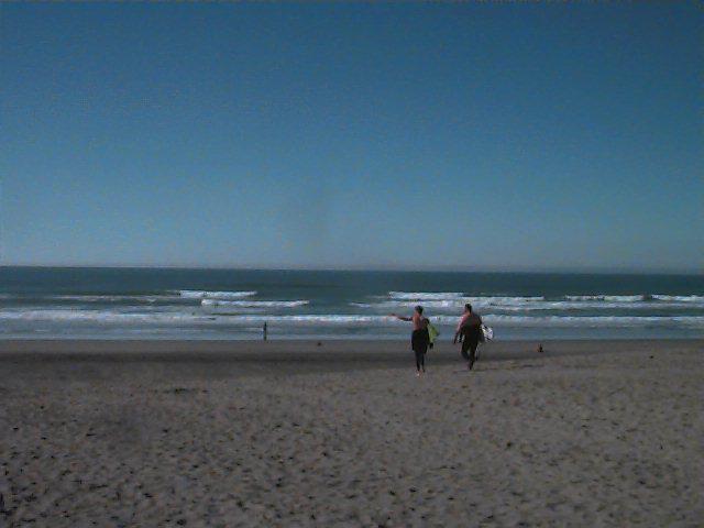 Surfers at Ocean Beach