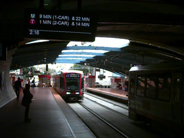 West Portal trains